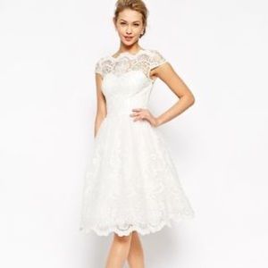 NWT Chi Chi London | Lace Wedding Prom Retro Dress